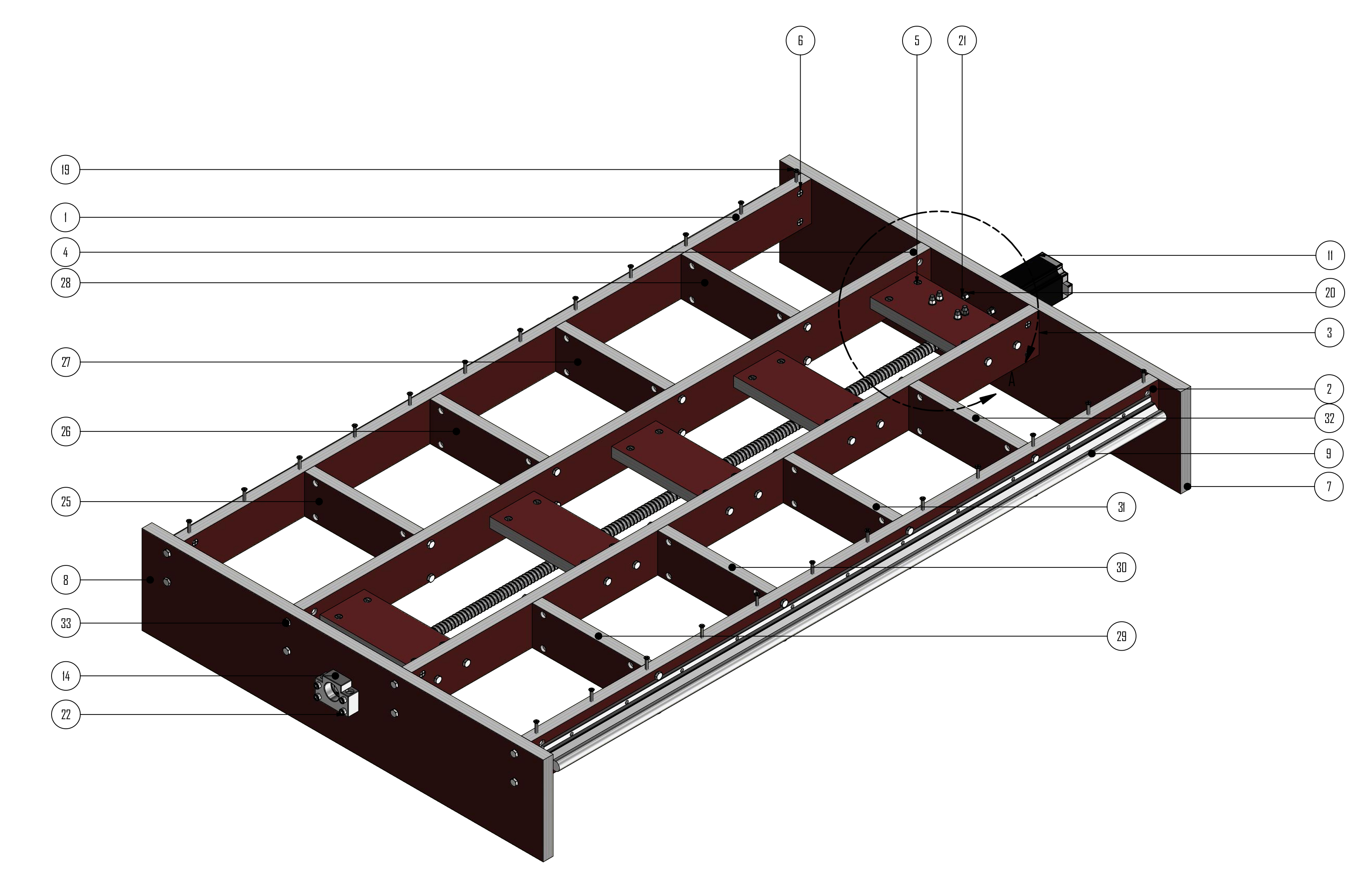 Progetto di CNC IsoMarc 3070110 - Asse Y